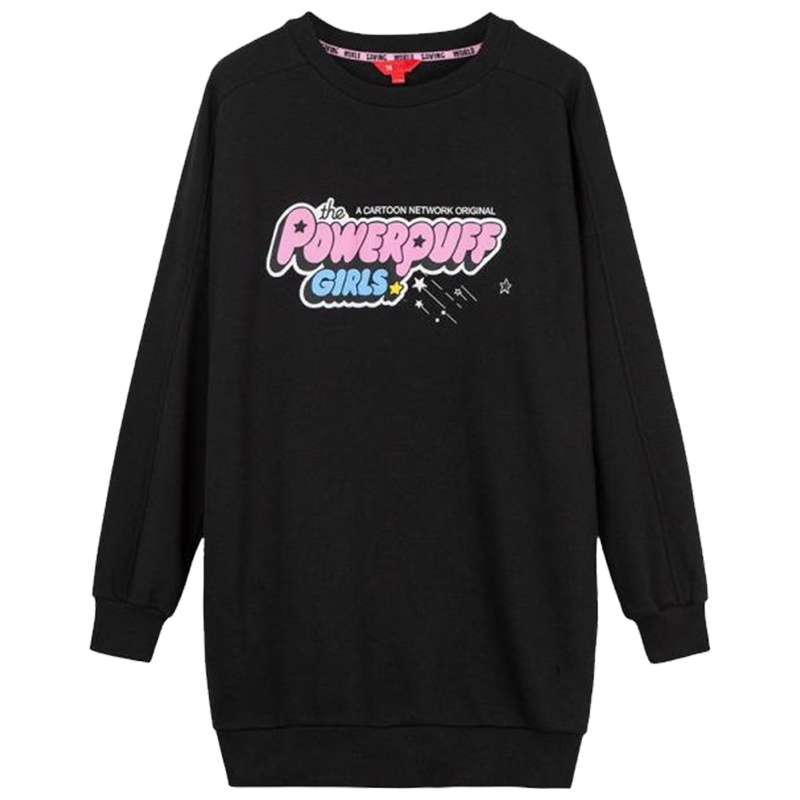 【热卖】7m低圆领连帽卫衣2019春秋新款女装韩版宽松毛衣长袖针织连70009618