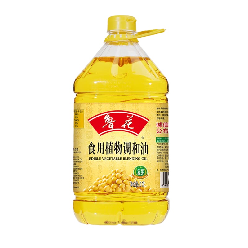 鲁花 食用植物调和油 5L 100瓶起订