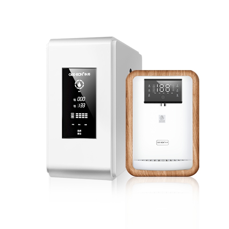 美国净邦 (GEE·BON)净水器1000加仑大流量纯水机+壁挂式速热管线饮水机豪华旗舰套装