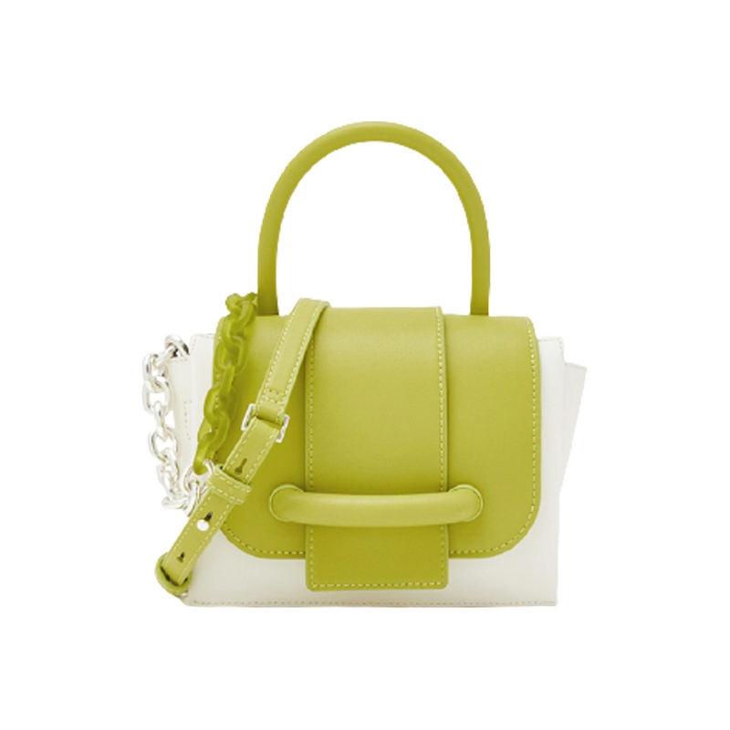 CHARLES&KEITH 小ck包夏A新品 立体袢带式翻盖链条包 CK2-50671242