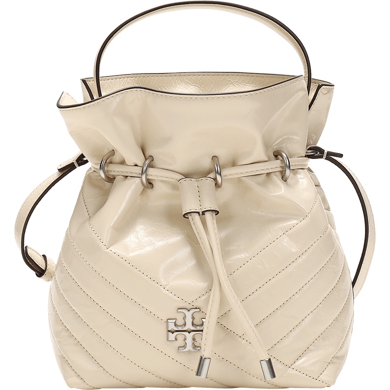 TORY BURCH 托里·伯奇 女士 KIRA系列迷你款皮革手提单肩斜挎包水桶包 75446