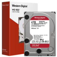 西部数据 WD40EFRX NAS网络存储硬盘红盘 4TB 64MB缓存