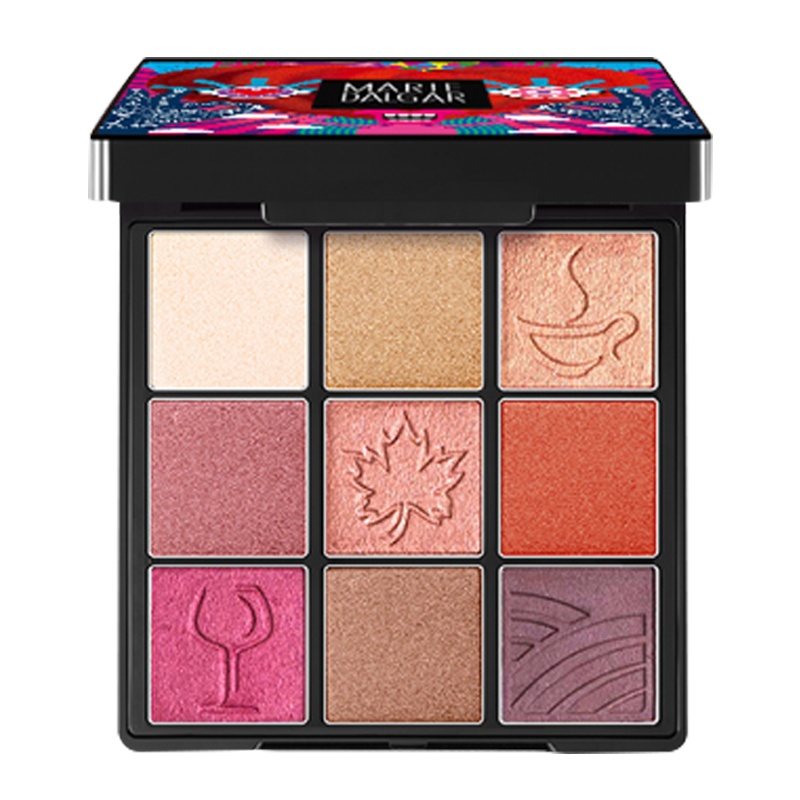 玛丽黛佳网红眼影盘九色大地色裸色哑光珠光自然懒人初学者少女系