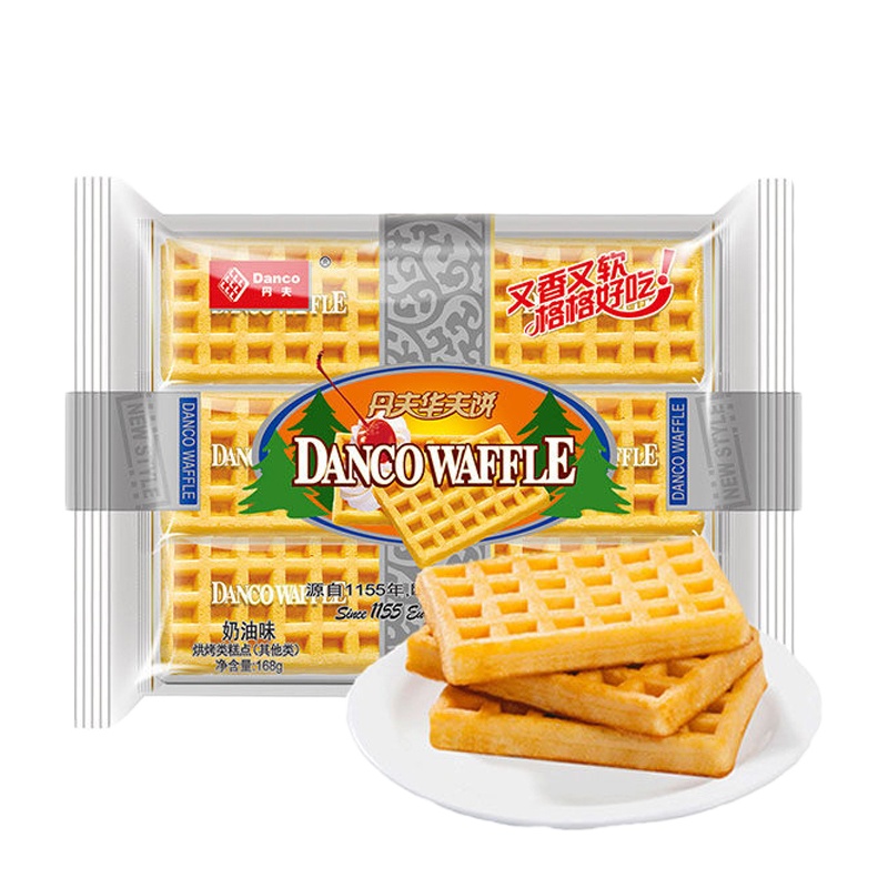 ZHMD 168g*12包丹夫华夫饼奶油味
