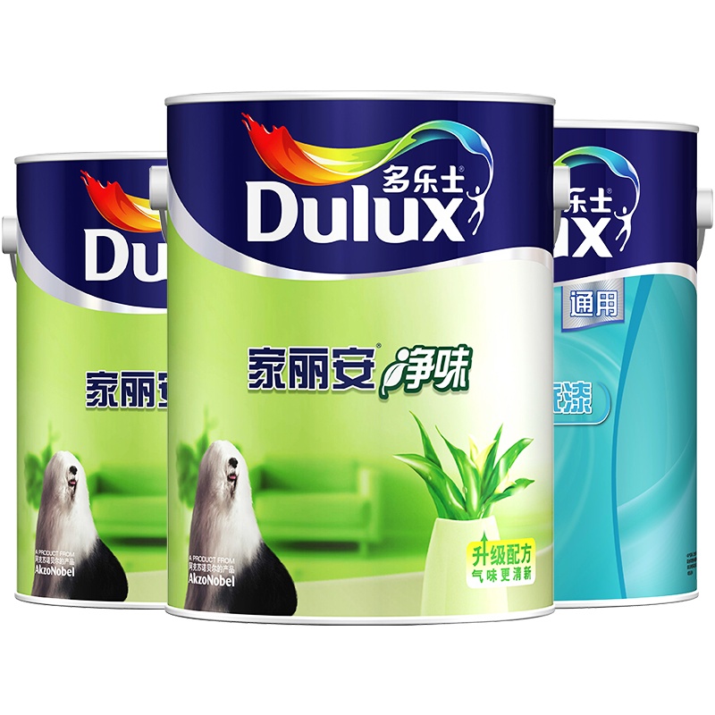 多乐士(Dulux)官方旗舰店家丽安净味墙面漆 内墙乳胶漆 油漆涂料A991+A749通用底