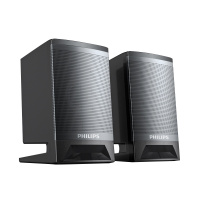 飞利浦(PHILIPS) 电脑音响 多媒体笔记本蓝牙小音箱台式机有家用USB迷你重低音炮