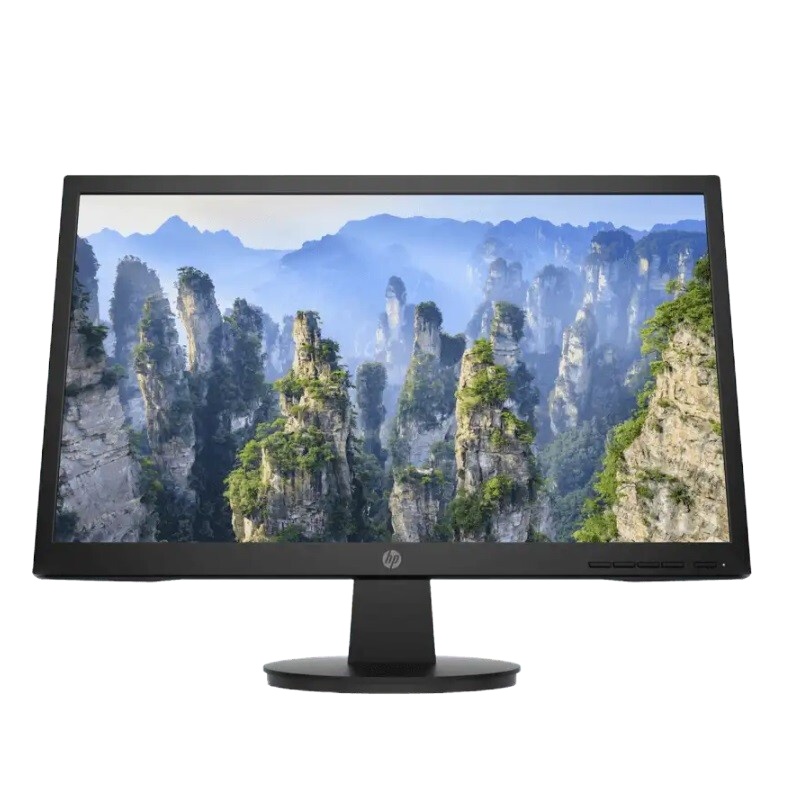 惠普（HP）21.5英寸显示器 LED家用商用液晶显示器 V22