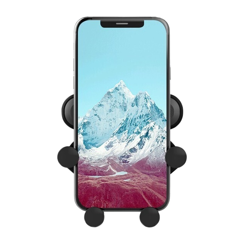 航熊 车载手机支架汽车出风口重力感应卡扣式手机支架 手机支架苹果华为vivo小米oppo通用多功能汽车导航支架