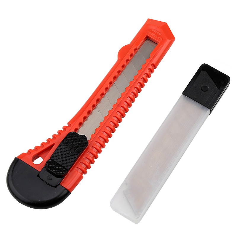 赛拓(SANTO) 1803家用重型美工刀 家用重型美工刀 金属内衬 皮革切割 裁纸刀 18mm