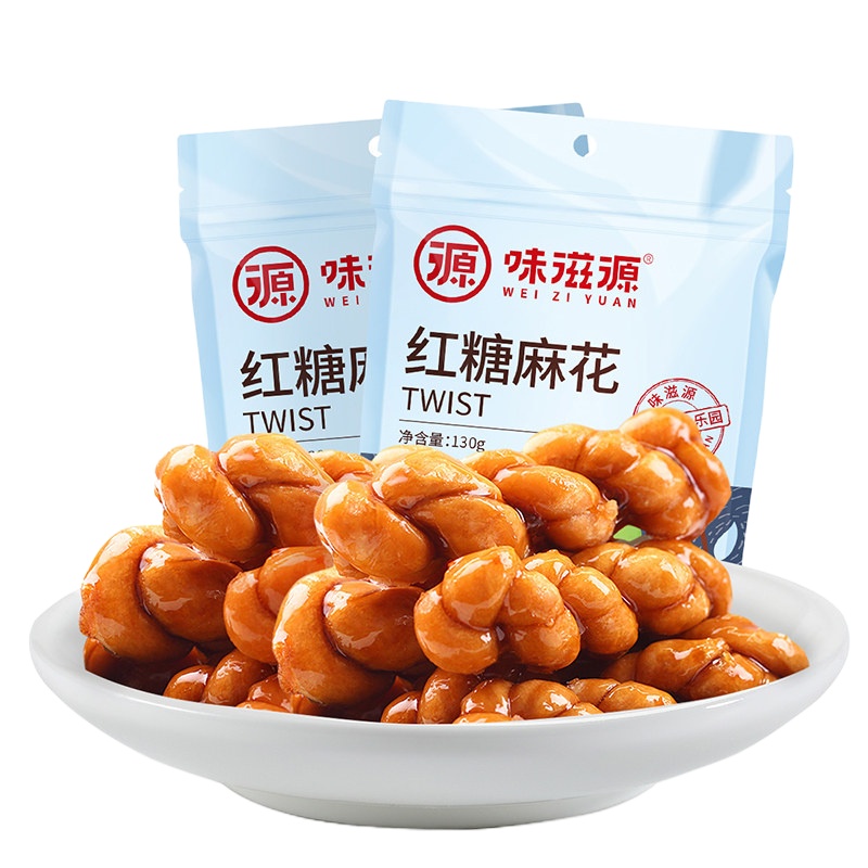 ZHMD味滋源 红糖麻花130g*4