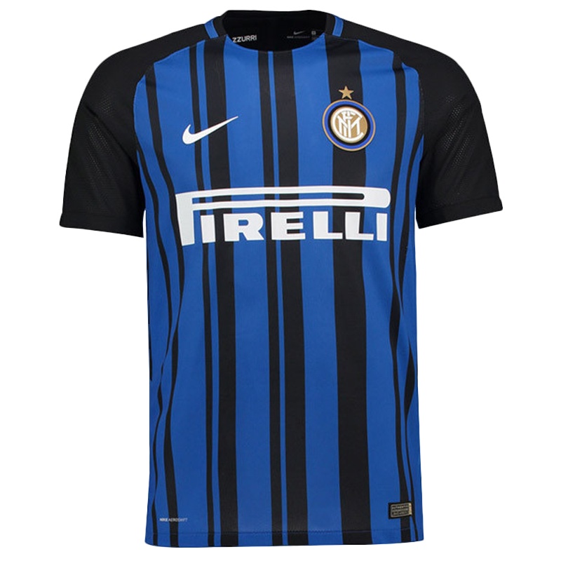 耐克(NIKE) 四季国际米兰高端 球员版球迷服 球衣 蓝黑色 850611-011