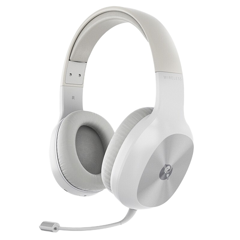 漫步者(EDIFIER) W800K 美音蓝牙耳机 全民K歌耳机 头戴式耳机 录歌录音专用 通用苹果华为小米 珍珠白