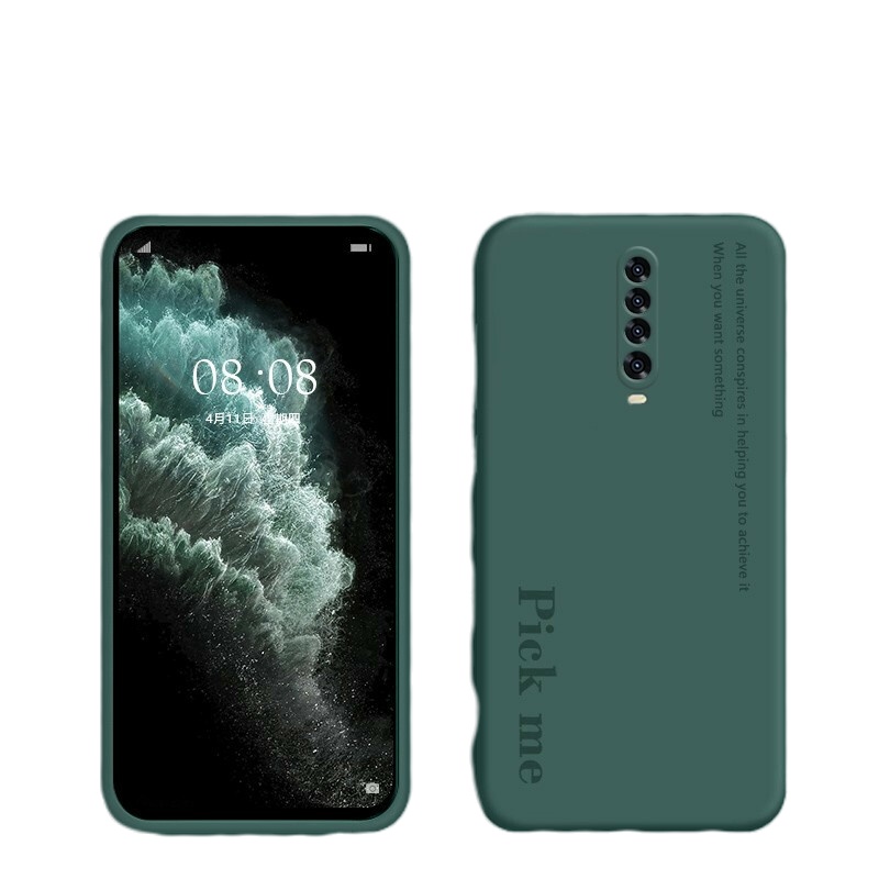 魔画(MOHUA)小米红米k30pro手机壳液态硅胶Redmi K30潮牌男女款防摔创意个性