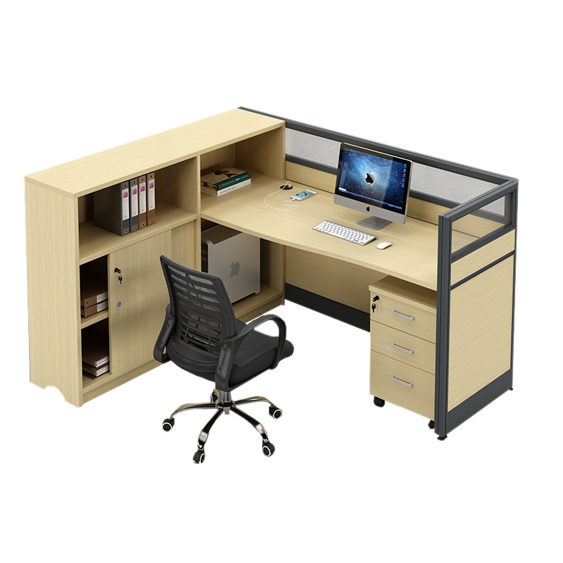 创新创前 屏风隔断职员桌组合办公桌 CQ-P1501