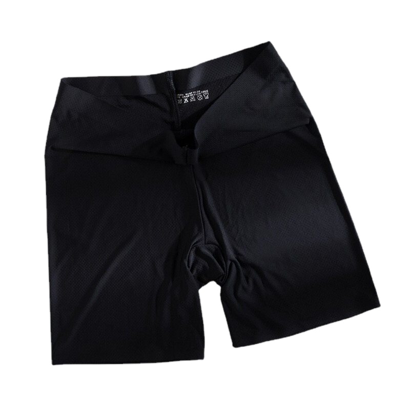 俞兆林[两条装]安全裤女士中腰无痕防走光透气网孔安全裤收腹提臀无束缚冰丝内裤女