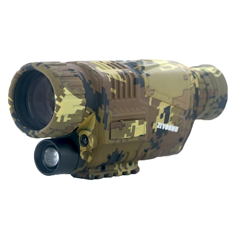 自由虎ZIYOUHU 5X40数码红外单筒夜视仪巡逻侦查可拍照录像夜视望远镜