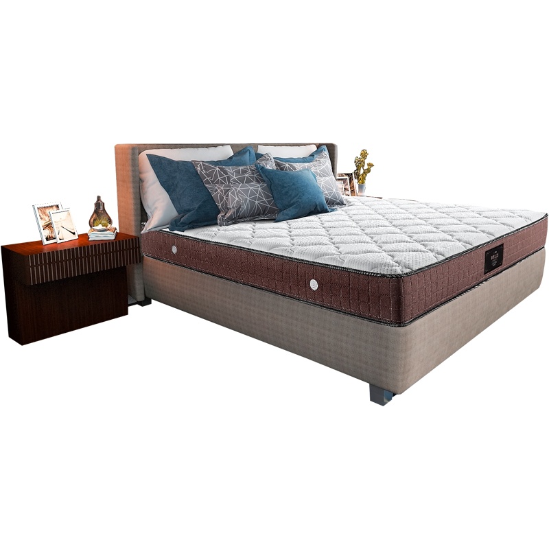 慕思 泰国进口乳胶床垫 静音独袋筒袋装弹簧床垫 冷暖席梦思