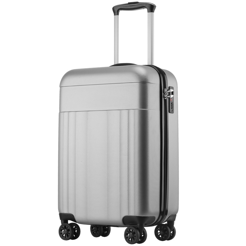 维多利亚旅行者(VICTORIATOURIST)8099(银色)20英寸万向轮拉杆箱 大容量旅行箱托运耐磨