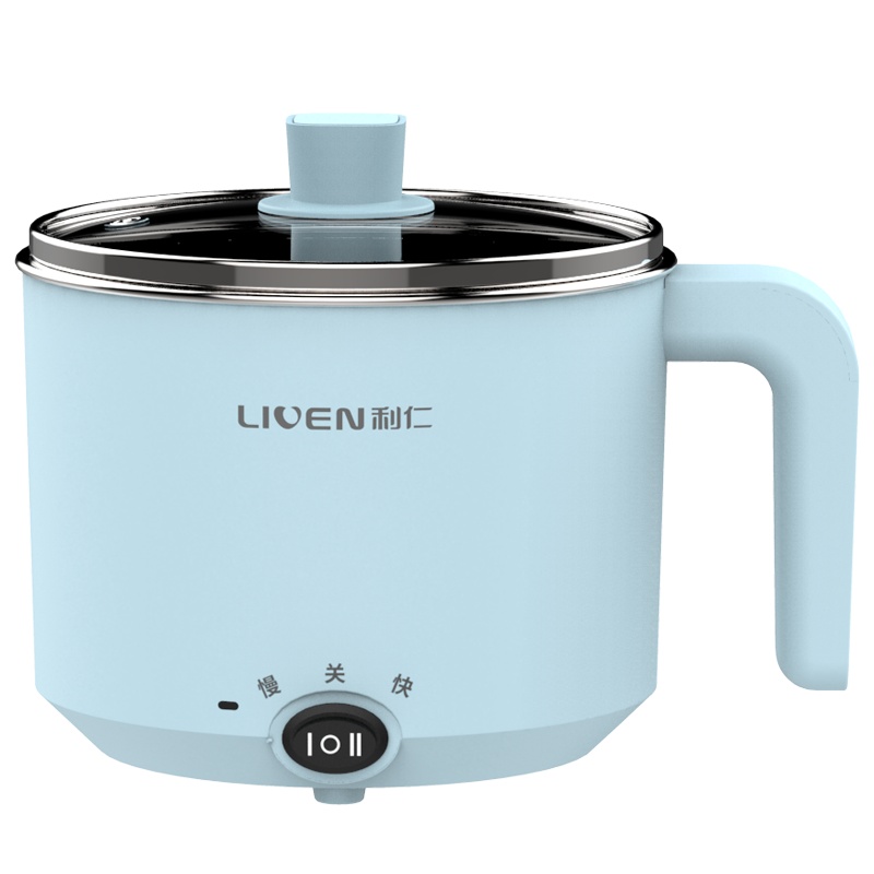 利仁(Liven)电火锅HG-X100A煮面煲汤早餐神器学生宿舍寝室小功率电煮锅苏宁自营