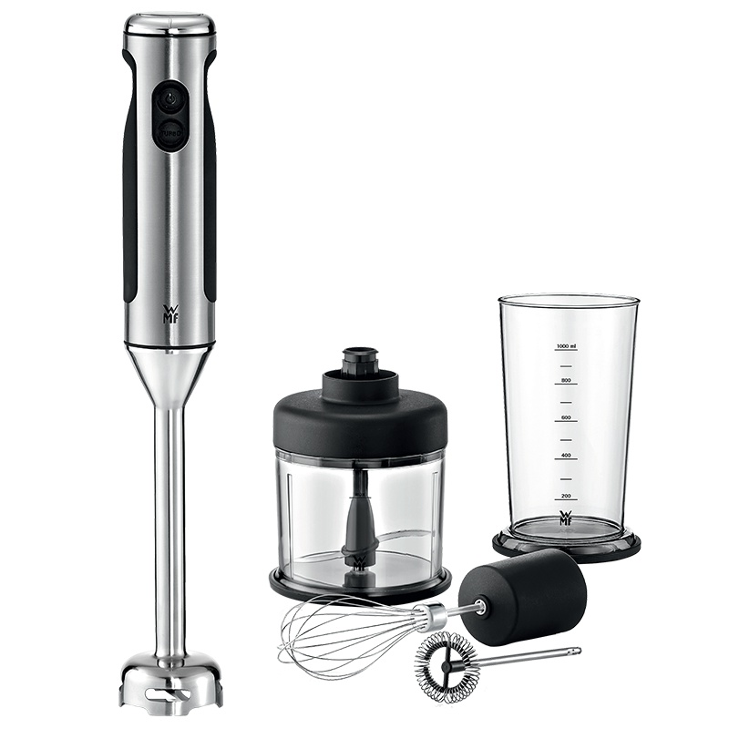 德国WMF 4合1搅拌棒家用手持式多功能料理机宝宝辅食机小型手持式搅拌机打蛋器奶泡机榨汁机绞肉机