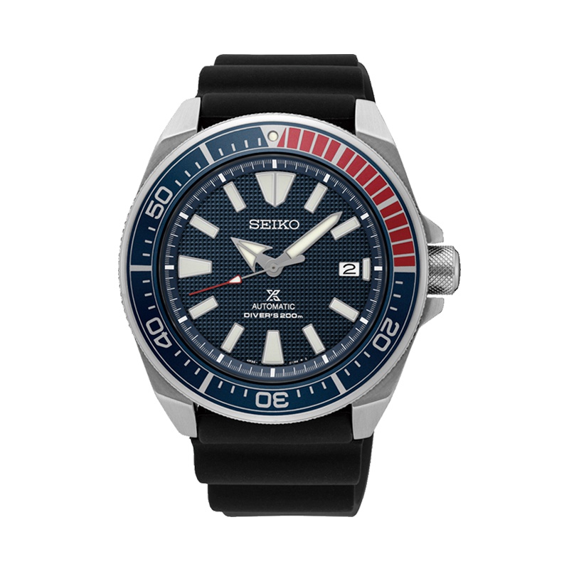 精工(SEIKO)手表Prospex自动机械表男 原装进口水鬼专业潜水手表百事圈夜光防水时尚运动男表SRPB53J1