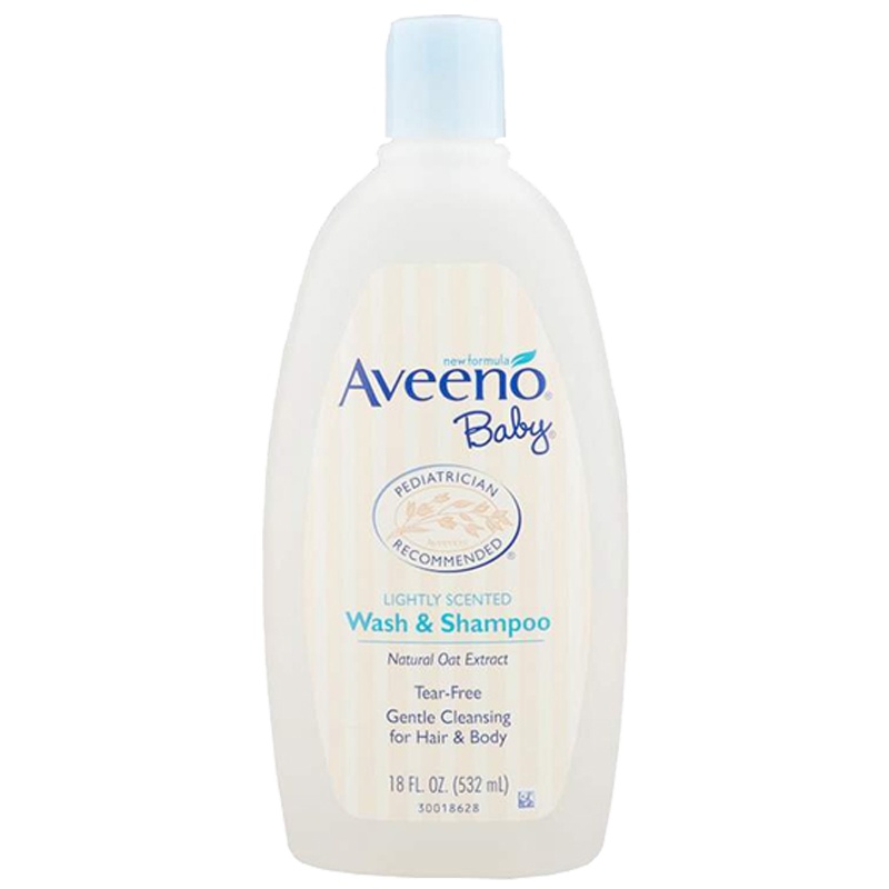 Aveeno Baby 美国原装进口 艾维诺 婴儿燕麦无泪2合1洗发沐浴露洗护套装 532ml/瓶[1瓶装]