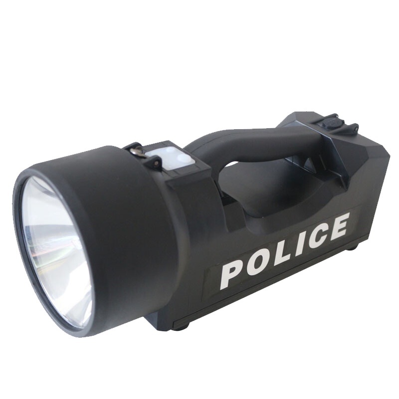 晶全照明(JQLIGHTING)手提式强光探照灯 LED远射充电式手电筒户外巡逻勘察抢修应急灯 BJQ6090