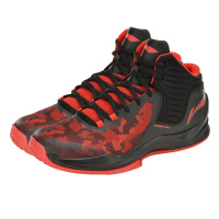 李宁 闪速高帮 男款运动鞋ABPM031回弹减震篮球场地鞋