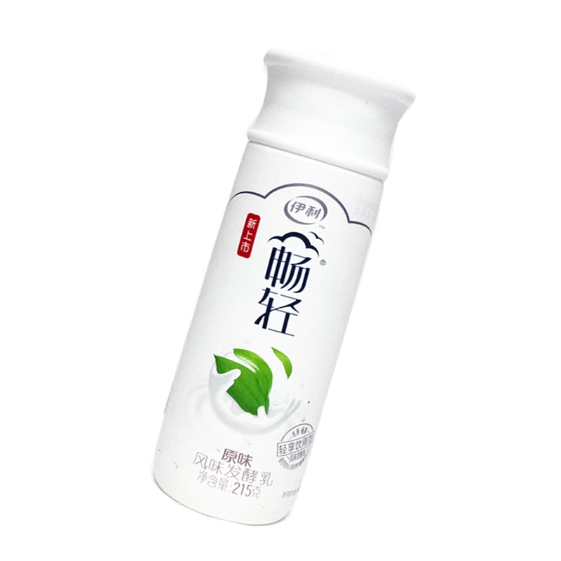 伊利畅轻PET瓶风味发酵乳原味215g