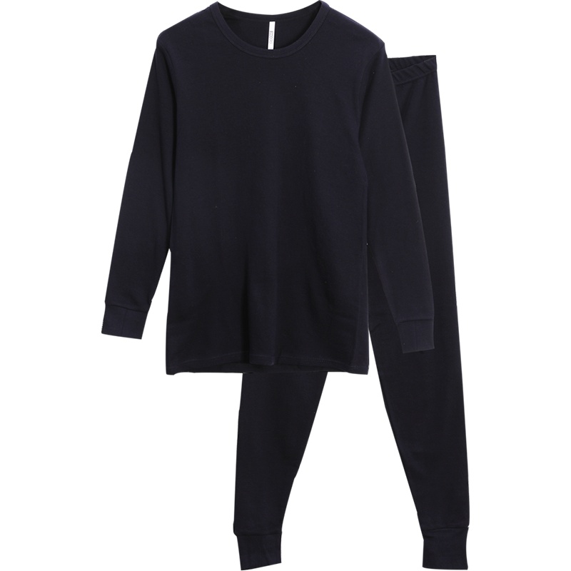 红豆(HODO)红豆居家秋冬男士纯棉圆领保暖内衣套装红豆绒秋衣秋裤棉毛衫