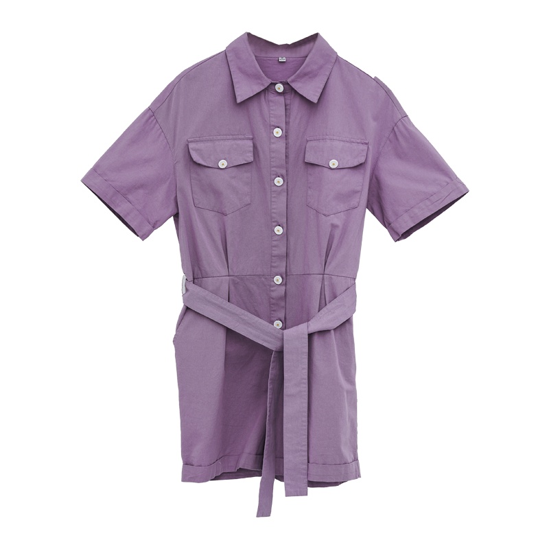 艾哲西 花扣连体短裤 EZ350203282