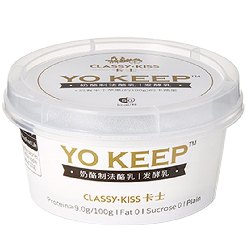 卡士(CLASSY-KISS) YOKEEP自律生活版 80g*8盒 低温酸奶酸牛奶风味发酵乳