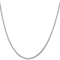 周大福首饰简约肖邦链PT950铂金项链素链PT161308