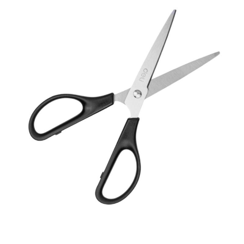 得力（deli） 0603 170mm办公剪刀 颜色随机