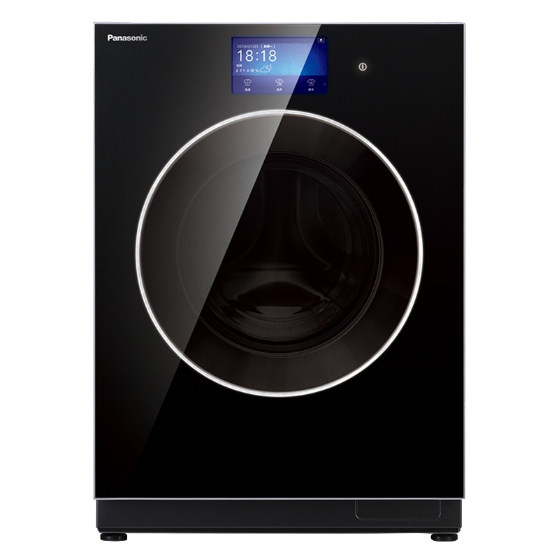 松下(Panasonic)XQG100-SD139 10KG全自动变频洗烘一体机滚筒洗衣机 超薄除菌除螨 纳诺怡除味护衣