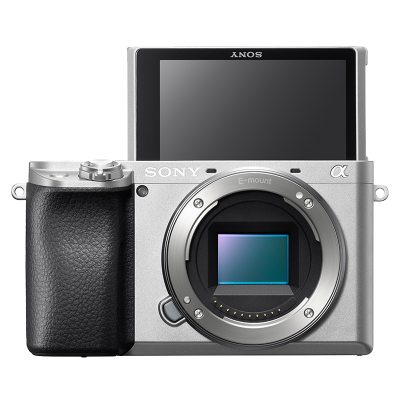 索尼(SONY)Alpha 6100 APS-C画幅微单标准单镜套装 vlog半画幅数码相机(银色 SELP1650镜头 ILCE-6100L/A6100L/α6100)