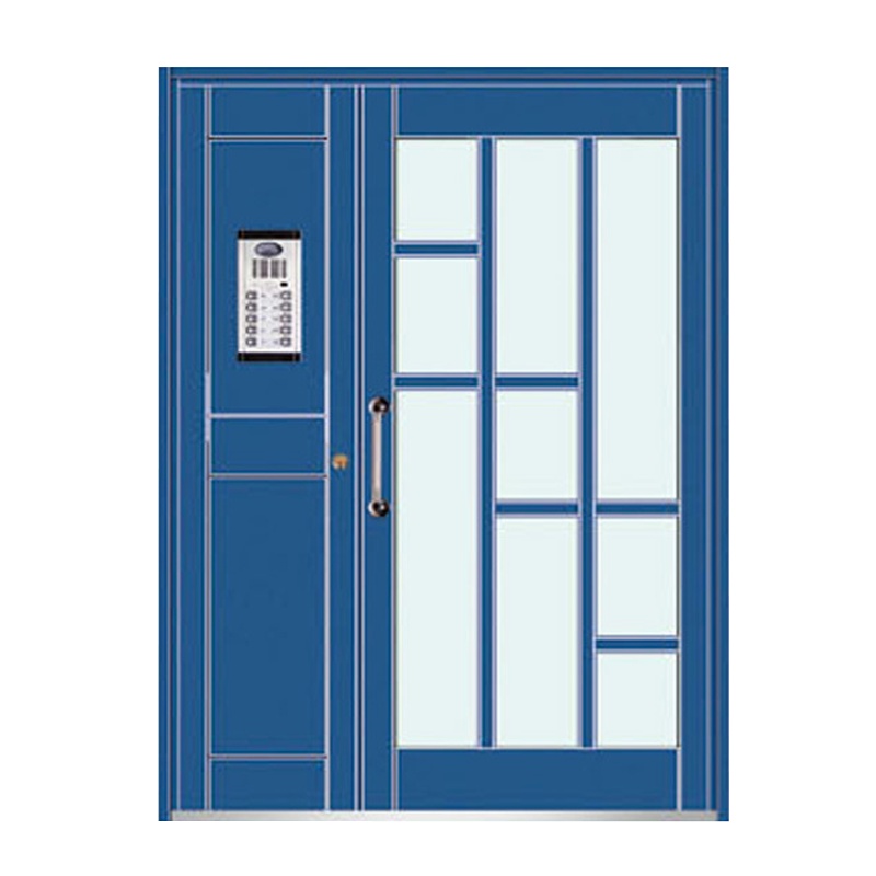 梵蒙 楼宇门厂家生产销售高端防晒玻璃氟碳楼宇门 包五金