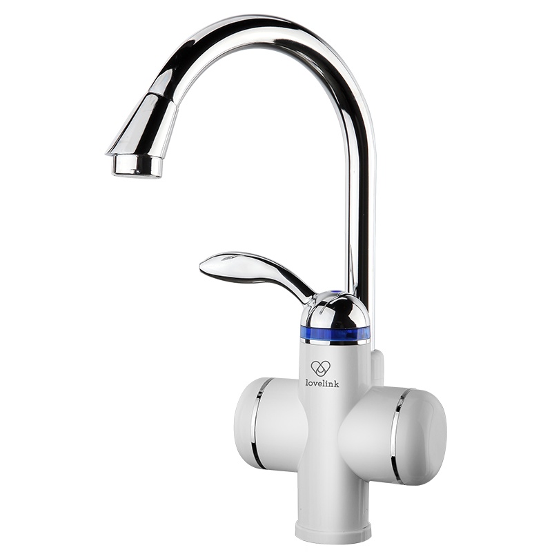 热恋(LoveLink)电热水龙头 大弯(下进水)厨房冷热两用小厨宝 速热即热式电热水器H1X3