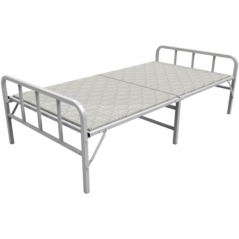 折叠床办公室午休午睡单人便携简易出租房专用小床硬板家用多功能