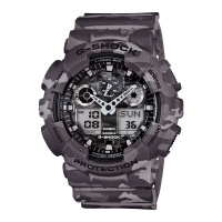 CASIO 卡西欧 手表 G-SHOCK系列运动石英表男GA-100CM-8A