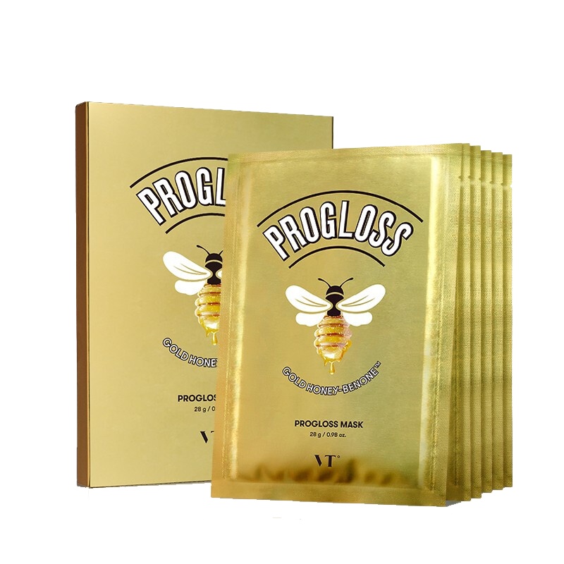 韩国vt黄金蜂蜜面膜改善暗沉补水滋养面膜旗舰店官方正品