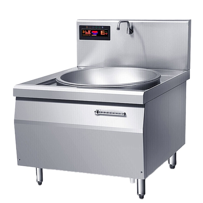 德玛仕 HW-DC30C-10 大功率商用电磁炉 电磁大锅灶 30kw单头电磁灶 银色 (单位:台)