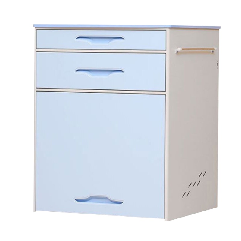 [一鹏]办公柜办公室矮柜钢制两用柜可折叠床床头柜储物柜