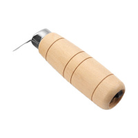 企购优品 十八子 带木柄菜刀 30*9CM 单把装