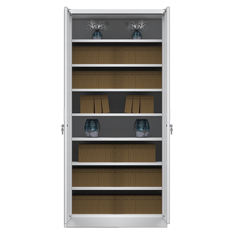 永格文件柜资料柜档案柜办公铁皮柜带锁整体储物柜会计财务凭证柜