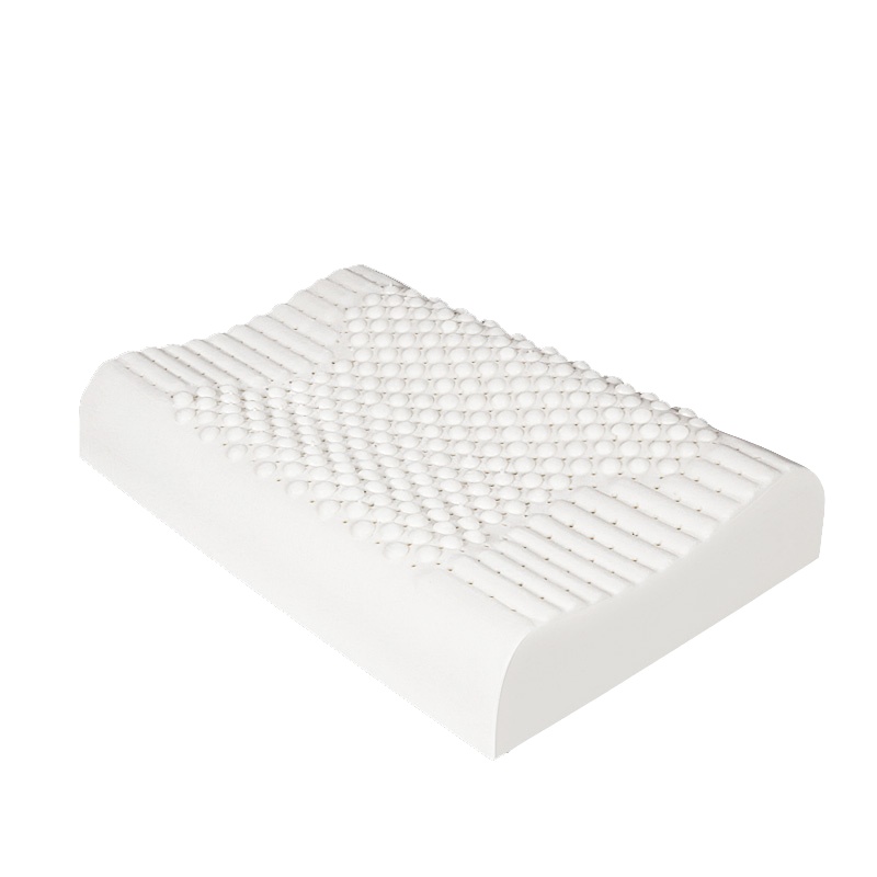 南极人(NanJiren)泰国天然乳胶枕头防螨抑菌单人学生成人高低记忆枕芯颗粒按摩标准款