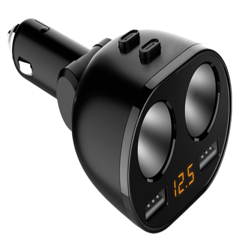 车载充电器 一拖三多功能快充转接多用插头