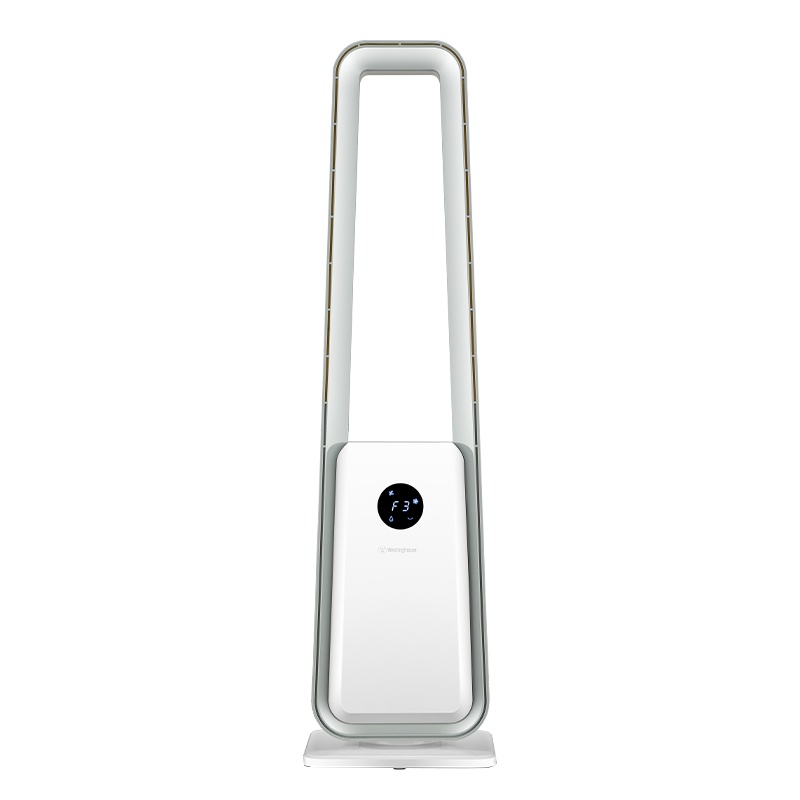 美国西屋 (Westinghouse)无叶风扇 WX-WYP04(银)纳米离子改善微循环 无叶设计新颖 3种模式风遥控