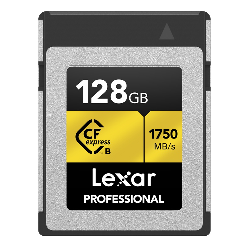 雷克沙(Lexar)128GB CFexpress Type-B存储卡高端相机内存卡与XQD摄像机兼容大疆Ronin4D