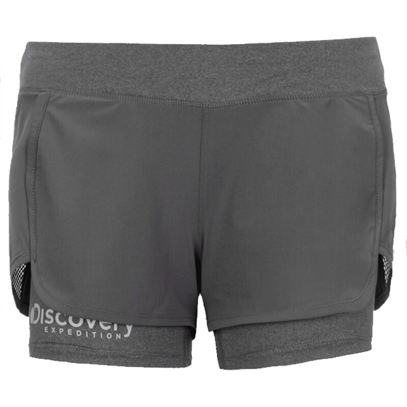 DISCOVERY户外女款跑步休闲夜跑健身运动短裤DAMF82072